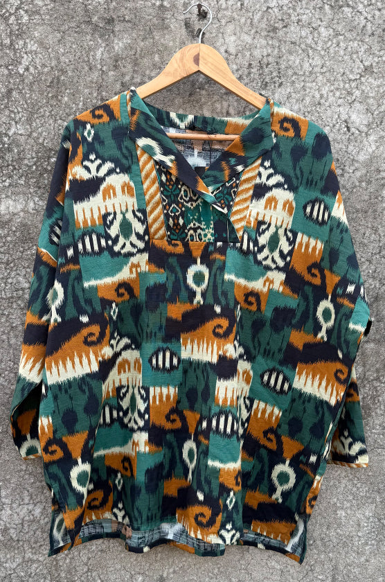Sapphire Single Printed Shirt